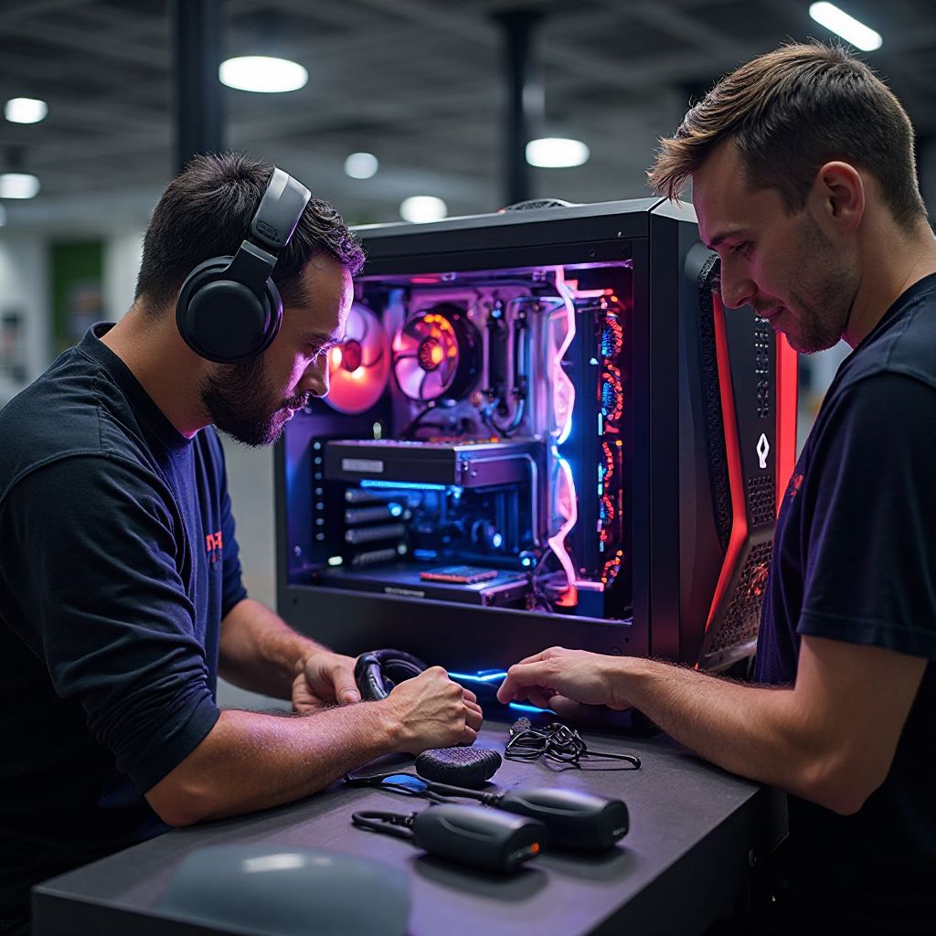 Building the Gaming Stations