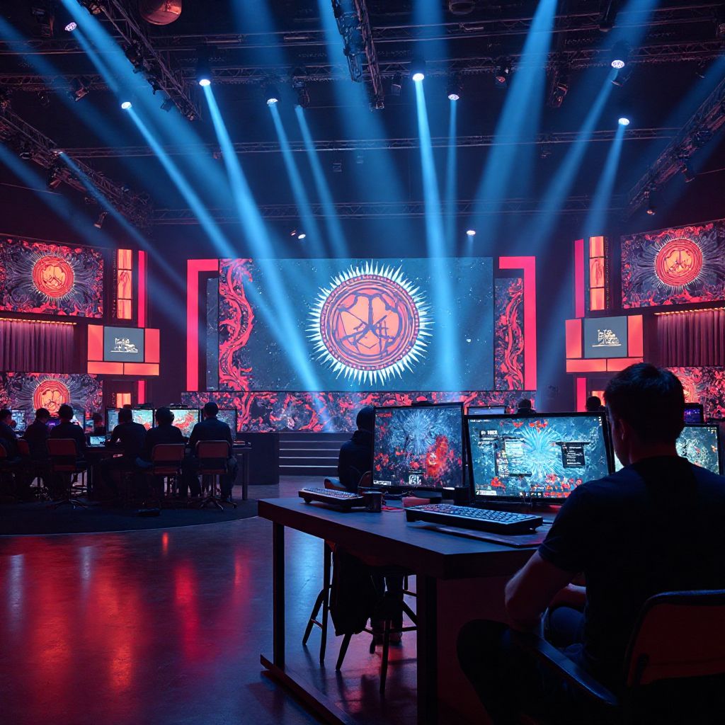 Setting Up Tournament Area